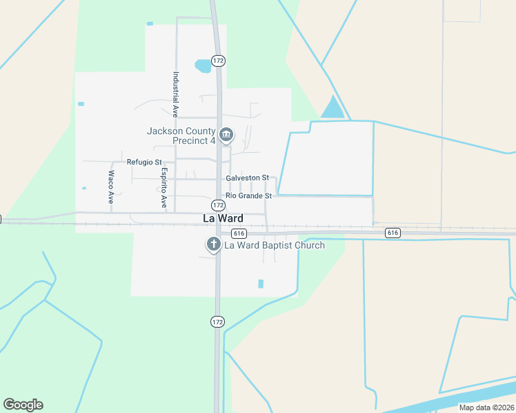map of restaurants, bars, coffee shops, grocery stores, and more near 144 La Ward Street in La Ward