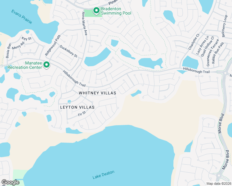 map of restaurants, bars, coffee shops, grocery stores, and more near 3590 Valleybrook Way in The Villages