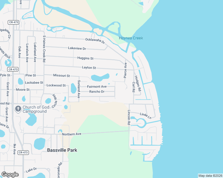 map of restaurants, bars, coffee shops, grocery stores, and more near 34123 Holly Road in Leesburg