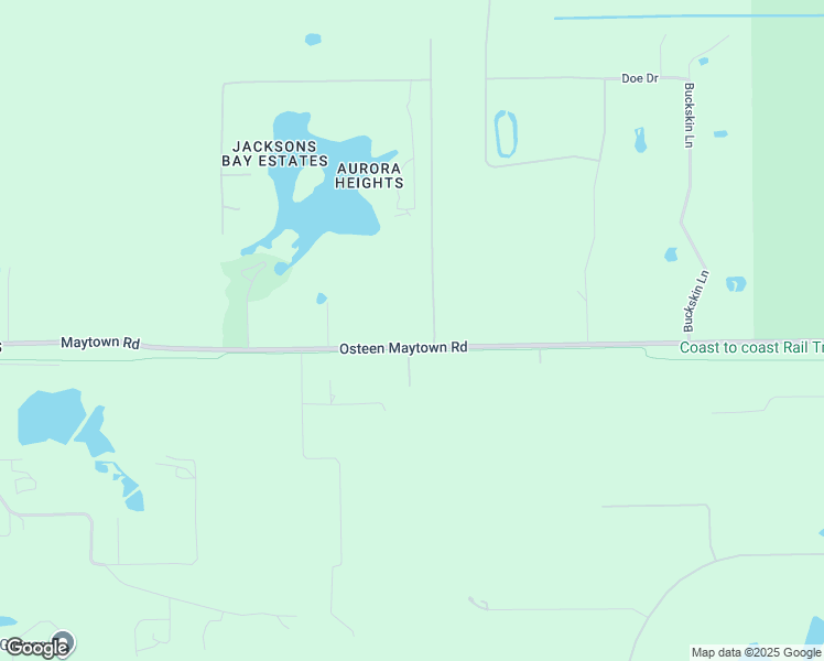 map of restaurants, bars, coffee shops, grocery stores, and more near 130 Azalea Lane in Osteen