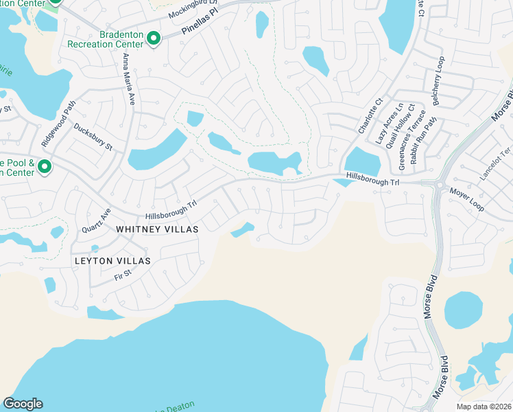 map of restaurants, bars, coffee shops, grocery stores, and more near 3585 O'Brien Place in The Villages