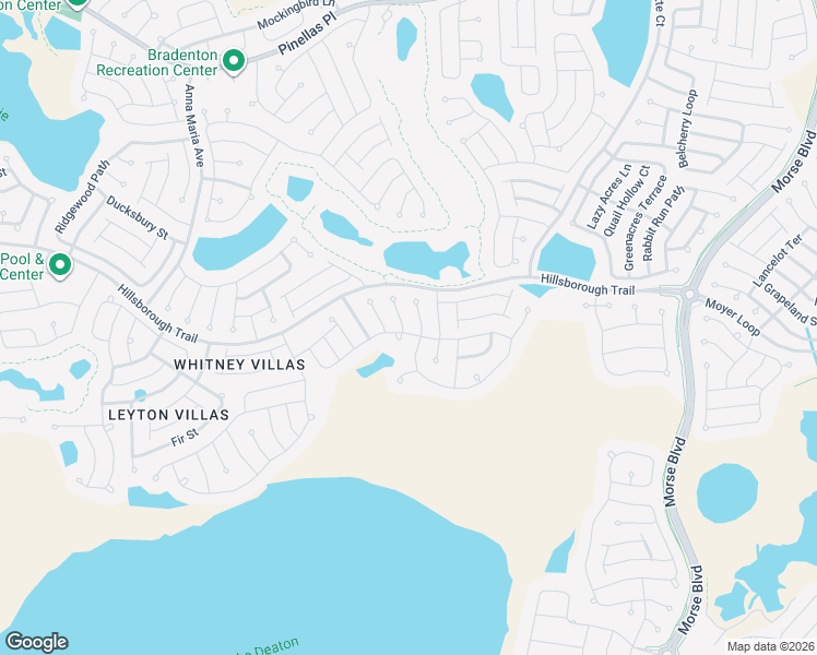 map of restaurants, bars, coffee shops, grocery stores, and more near 3585 O'Brien Place in The Villages