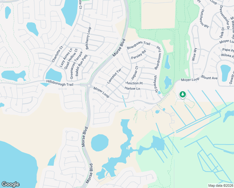map of restaurants, bars, coffee shops, grocery stores, and more near 523 Independence Path in The Villages