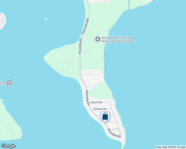 map of restaurants, bars, coffee shops, grocery stores, and more near 5115 Robin Drive in Fruitland Park