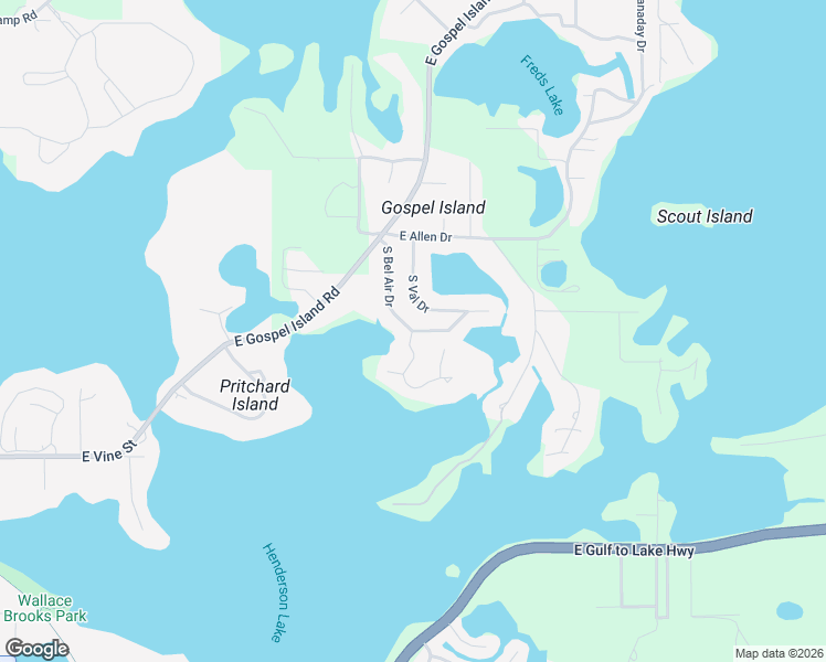 map of restaurants, bars, coffee shops, grocery stores, and more near 1010 South Bel Air Drive in Inverness