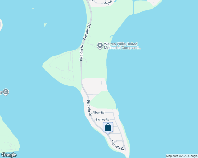 map of restaurants, bars, coffee shops, grocery stores, and more near 5115 Robin Drive in Fruitland Park