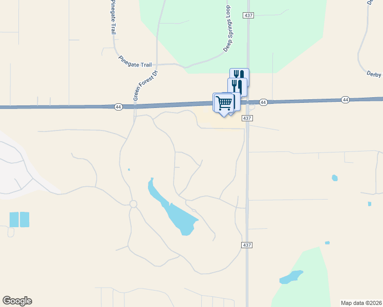 map of restaurants, bars, coffee shops, grocery stores, and more near 24117 Rialto Way in Sorrento