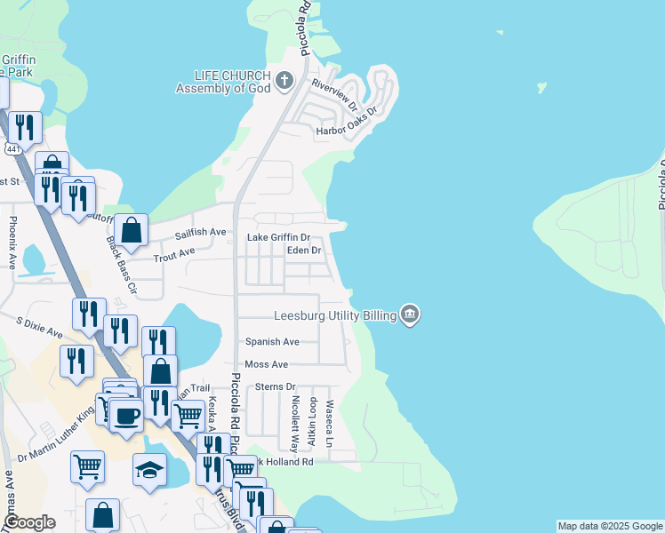 85 Lake Griffin Drive, Fruitland Park FL Walk Score
