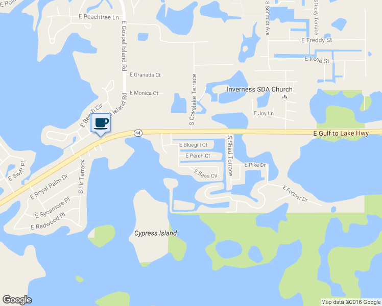 map of restaurants, bars, coffee shops, grocery stores, and more near 10003 East Perch Court in Inverness