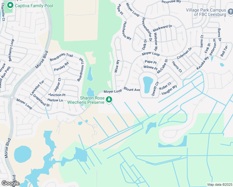 map of restaurants, bars, coffee shops, grocery stores, and more near 3504 Rischitelli Place in The Villages