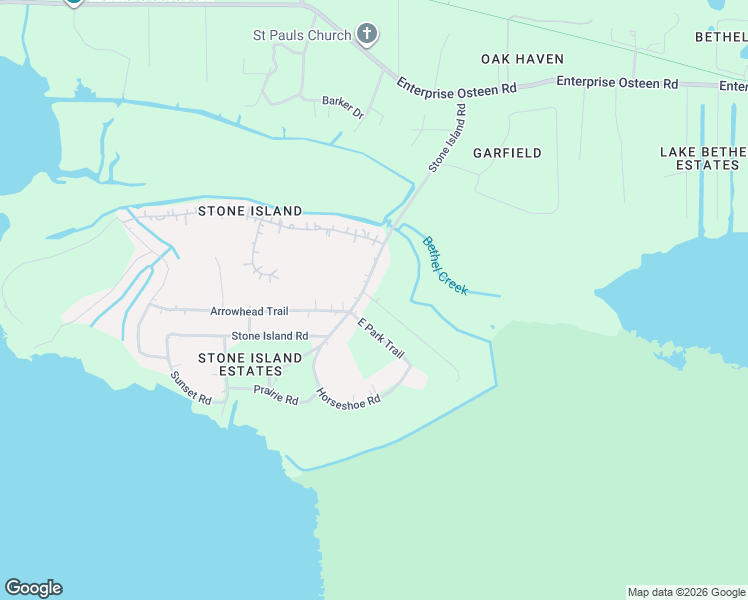 map of restaurants, bars, coffee shops, grocery stores, and more near 1606 Willow Drive in New Smyrna Beach