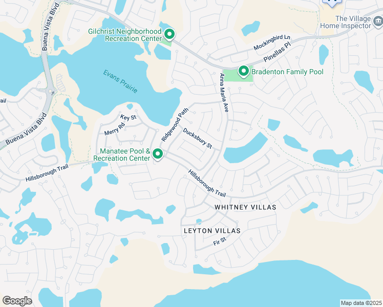 map of restaurants, bars, coffee shops, grocery stores, and more near Olympia Street in Wildwood