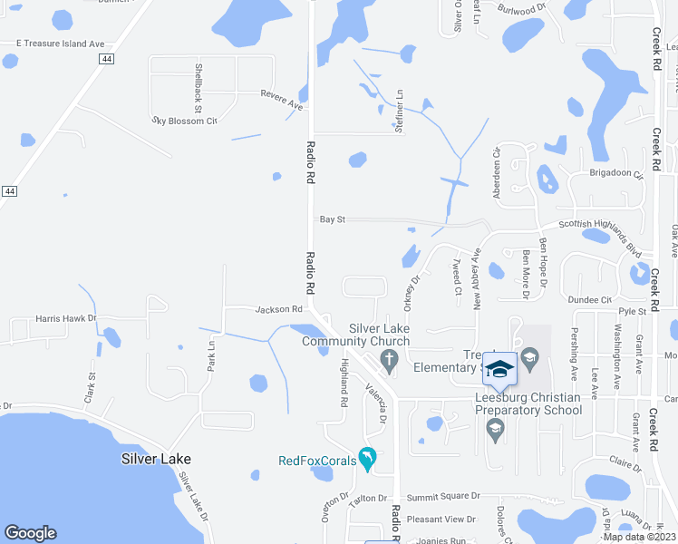 map of restaurants, bars, coffee shops, grocery stores, and more near 34309 Shadewood Circle in Leesburg