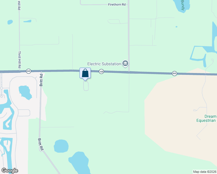 map of restaurants, bars, coffee shops, grocery stores, and more near 34305 Riordan Road in Eustis