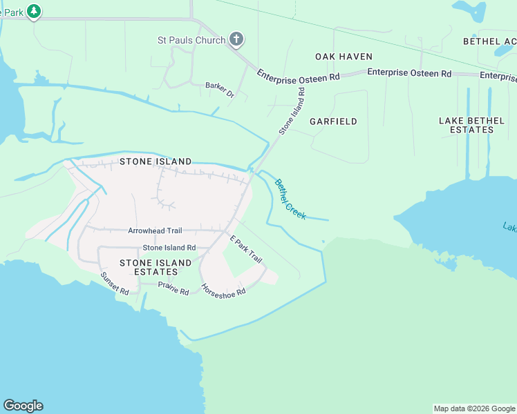 map of restaurants, bars, coffee shops, grocery stores, and more near 1606 Willow Drive in New Smyrna Beach