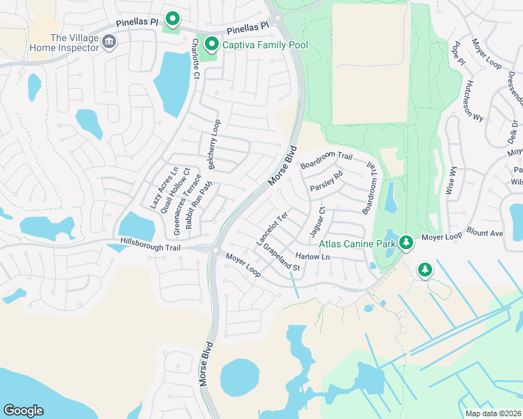 map of restaurants, bars, coffee shops, grocery stores, and more near 3471 Dolan Court in The Villages