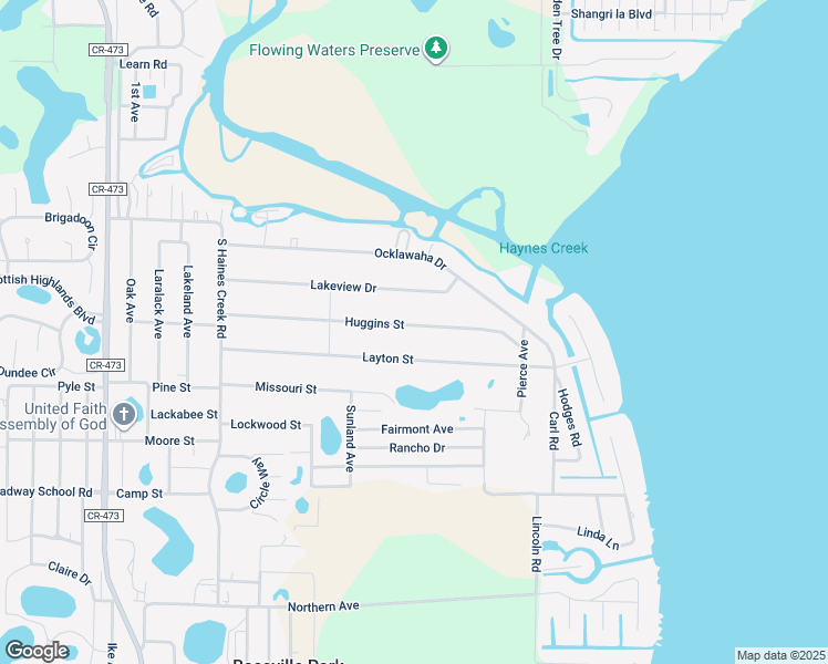 map of restaurants, bars, coffee shops, grocery stores, and more near 11718 Huggins Street in Leesburg