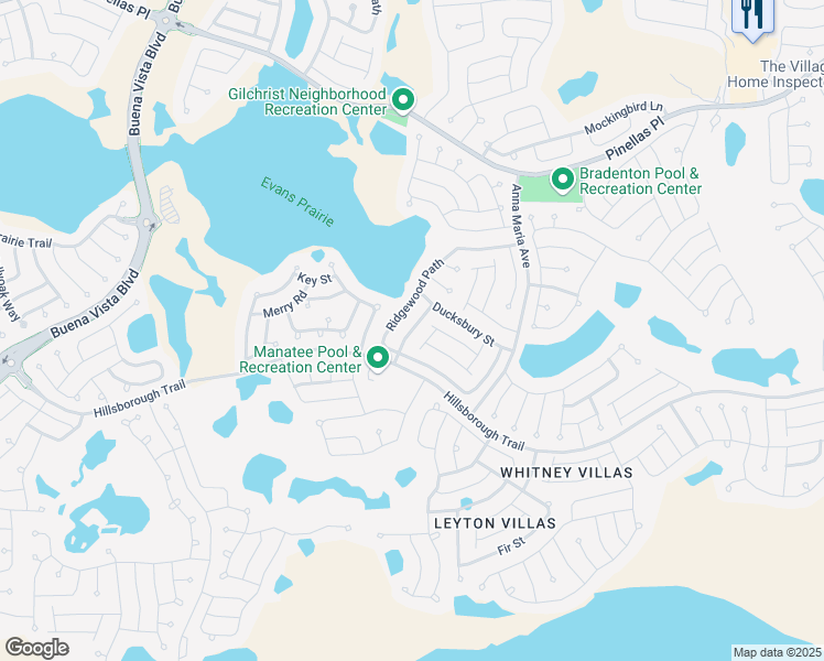 map of restaurants, bars, coffee shops, grocery stores, and more near Inverary Avenue in Wildwood