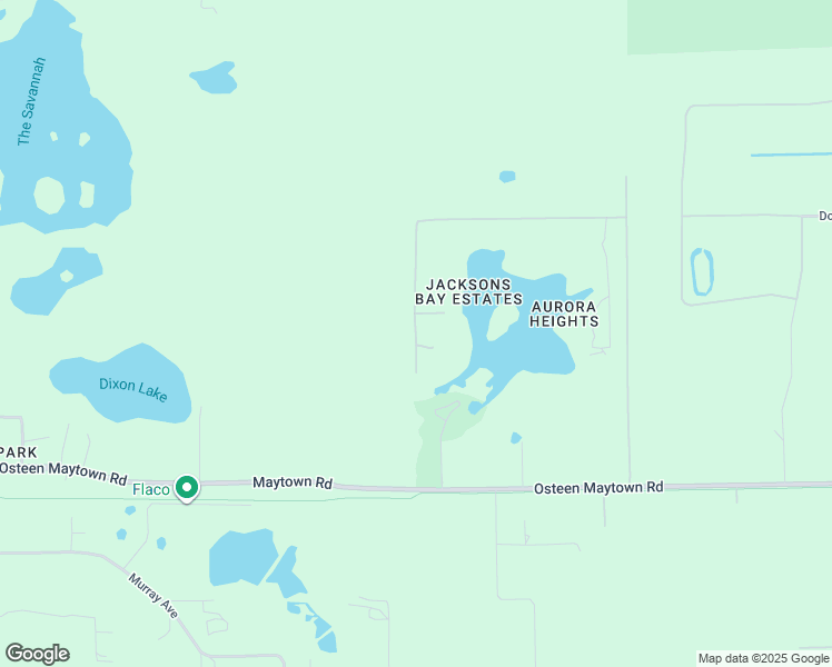 map of restaurants, bars, coffee shops, grocery stores, and more near Naranja Road in Osteen