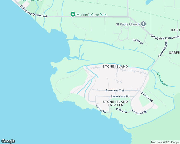 map of restaurants, bars, coffee shops, grocery stores, and more near 319 Harbor Trail in Deltona