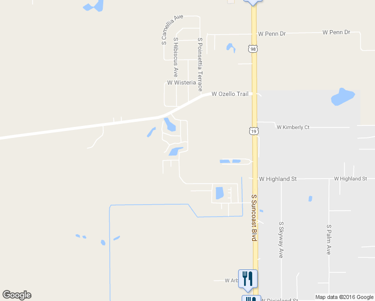 map of restaurants, bars, coffee shops, grocery stores, and more near 9299 West Forest View Drive in Homosassa