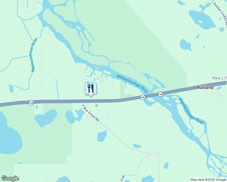 map of restaurants, bars, coffee shops, grocery stores, and more near 701 South Mulberry Point in Inverness