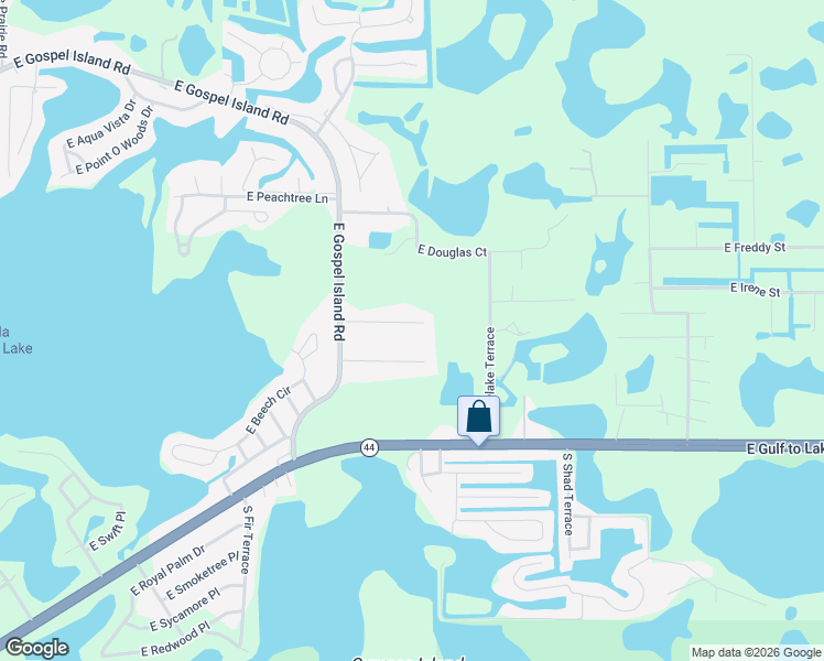 map of restaurants, bars, coffee shops, grocery stores, and more near 9816 East Granada Court in Inverness