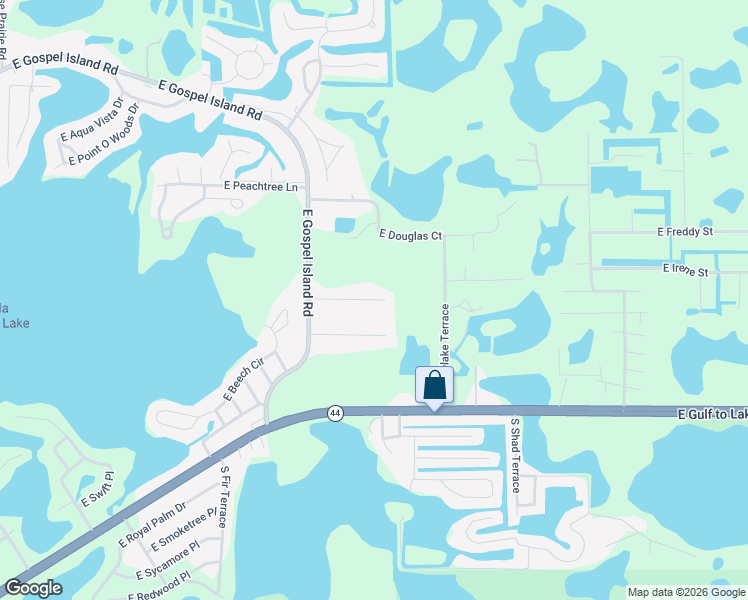 map of restaurants, bars, coffee shops, grocery stores, and more near 9816 East Granada Court in Inverness