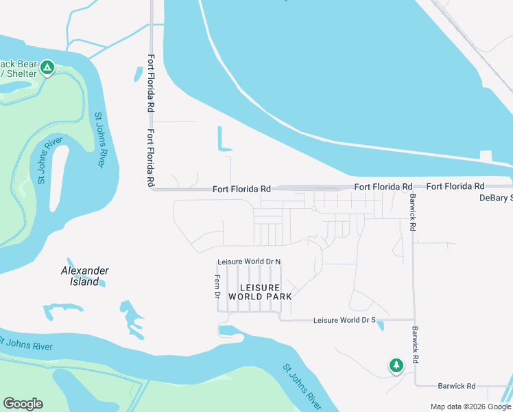 map of restaurants, bars, coffee shops, grocery stores, and more near 798 Fort Florida Road in DeBary