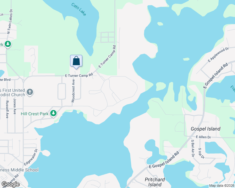 map of restaurants, bars, coffee shops, grocery stores, and more near 500 Wood Stork Trail in Inverness