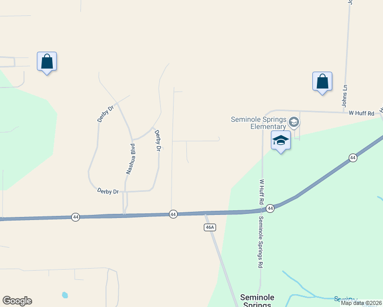 map of restaurants, bars, coffee shops, grocery stores, and more near 34920 Springfield Road in Sorrento