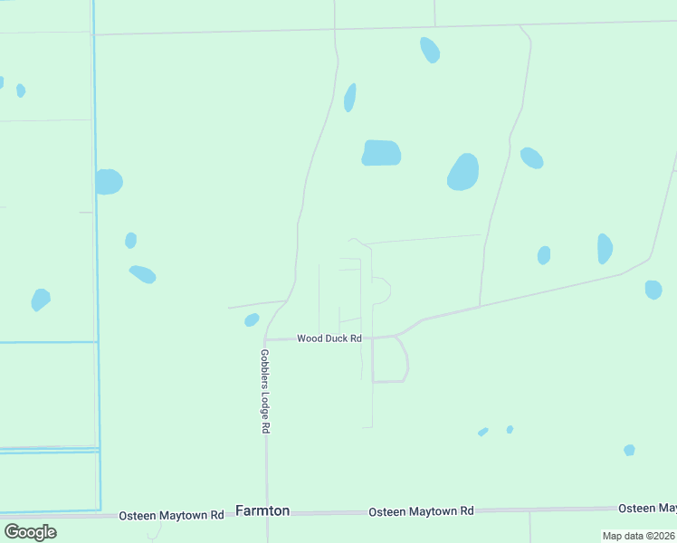map of restaurants, bars, coffee shops, grocery stores, and more near 590 Thistle Hill Drive in Osteen