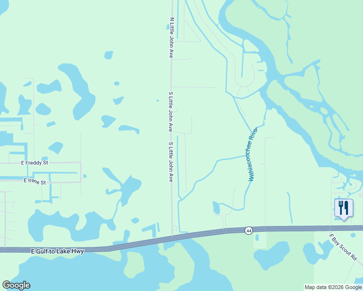 map of restaurants, bars, coffee shops, grocery stores, and more near 301-443 South Tuck Point in Inverness