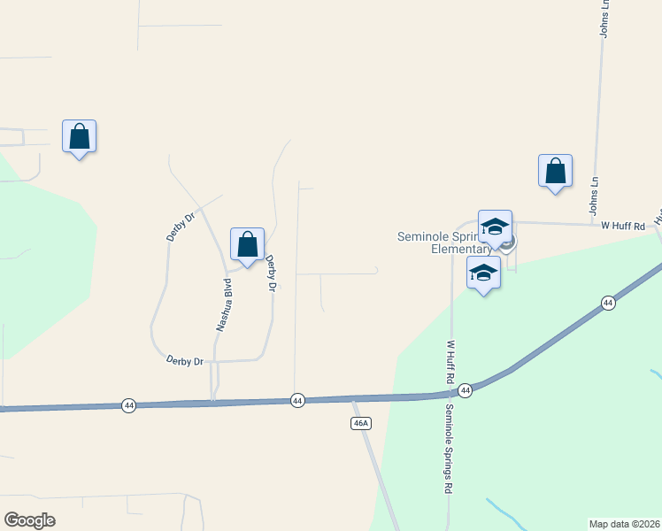 map of restaurants, bars, coffee shops, grocery stores, and more near 34920 Springfield Road in Sorrento