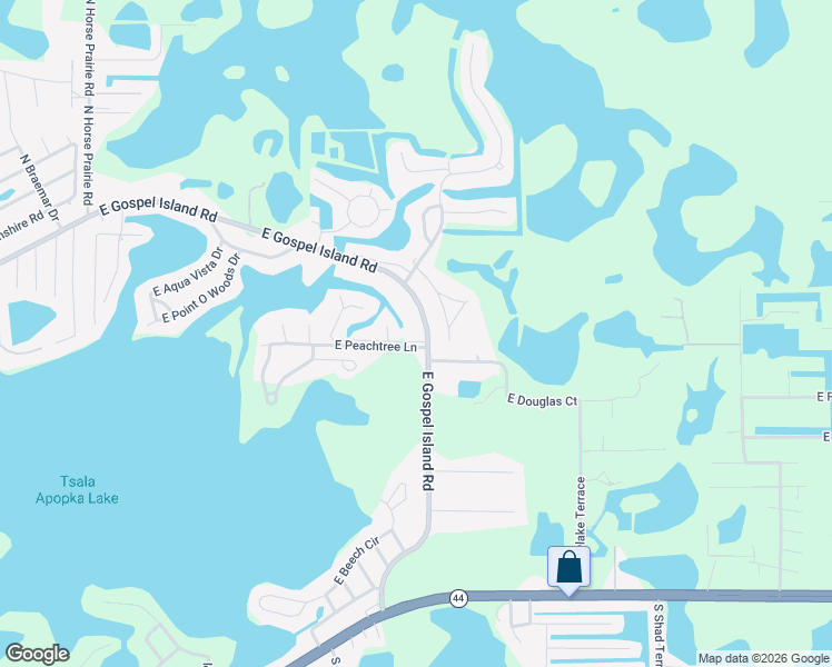map of restaurants, bars, coffee shops, grocery stores, and more near 9617 East Southgate Drive in Inverness