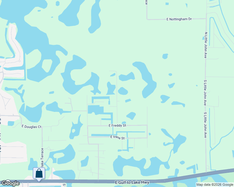 map of restaurants, bars, coffee shops, grocery stores, and more near 234 South Ricky Terrace in Inverness
