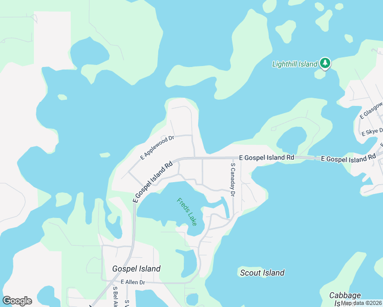 map of restaurants, bars, coffee shops, grocery stores, and more near 1 North Archwood Drive in Inverness