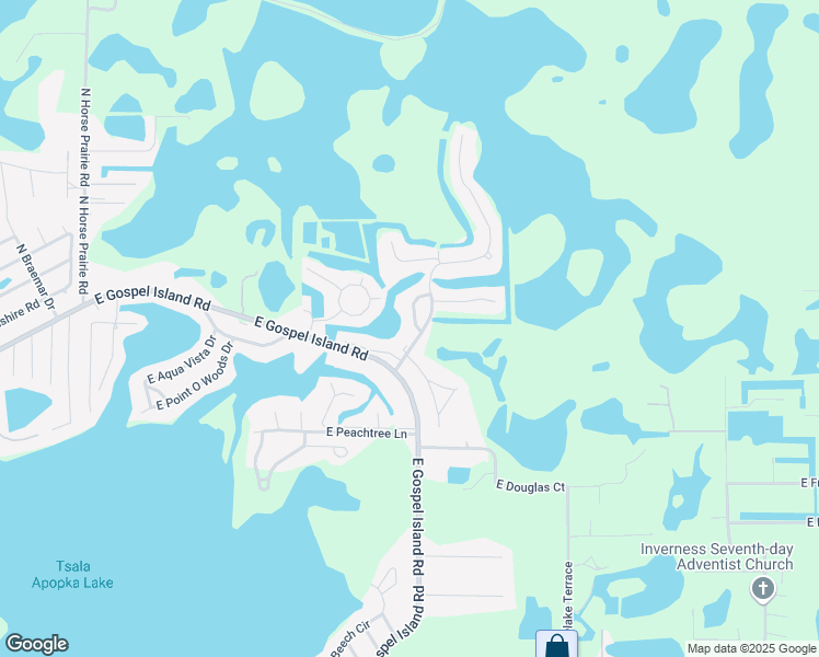 map of restaurants, bars, coffee shops, grocery stores, and more near 80 South Heron Creek Loop in Inverness