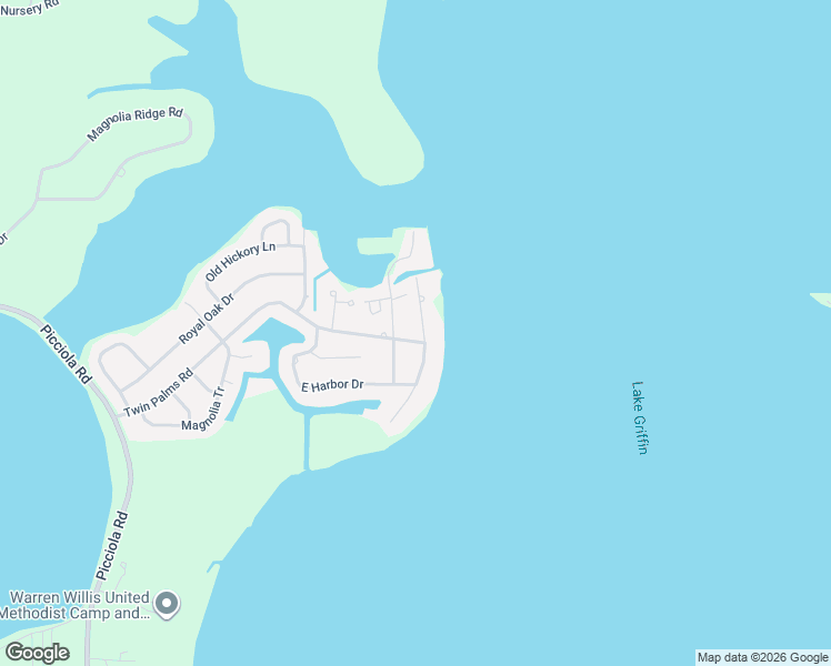 map of restaurants, bars, coffee shops, grocery stores, and more near 35221 West Griffin Drive in Fruitland Park