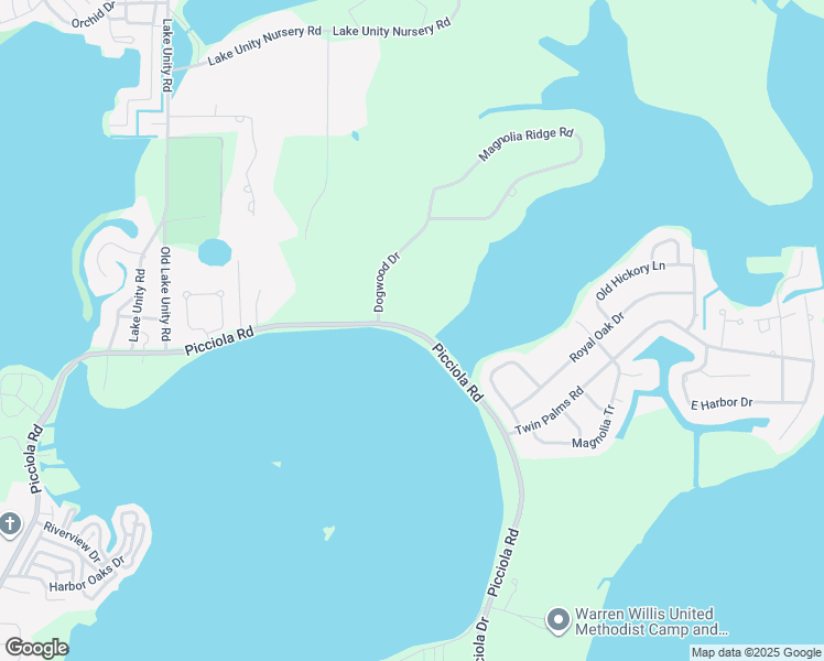 map of restaurants, bars, coffee shops, grocery stores, and more near 4613 Picciola Road in Fruitland Park