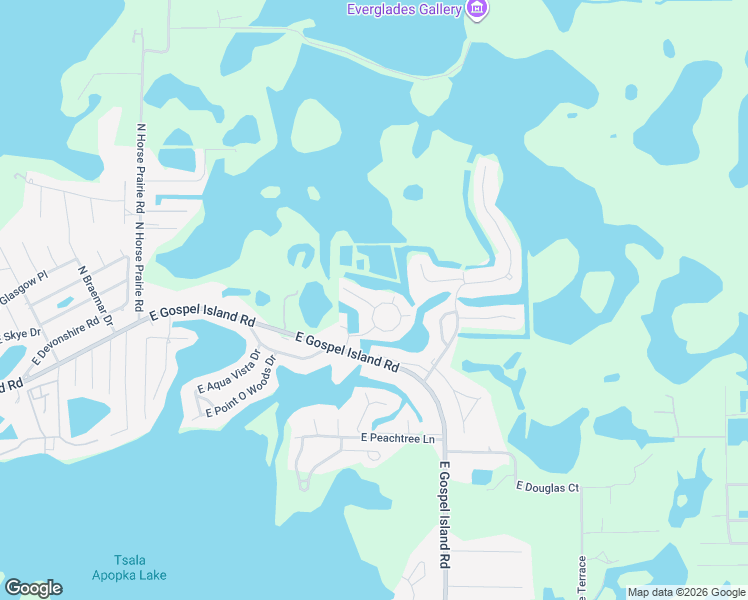 map of restaurants, bars, coffee shops, grocery stores, and more near 9528 East Village Green Circle in Inverness