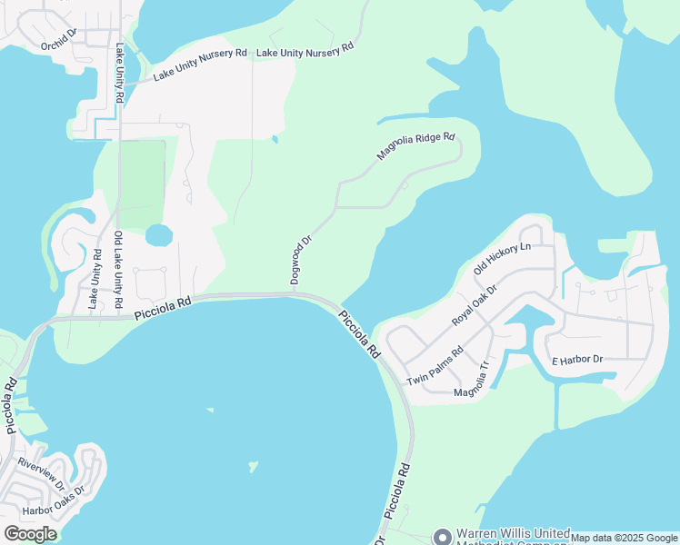 map of restaurants, bars, coffee shops, grocery stores, and more near 4613 Picciola Road in Fruitland Park