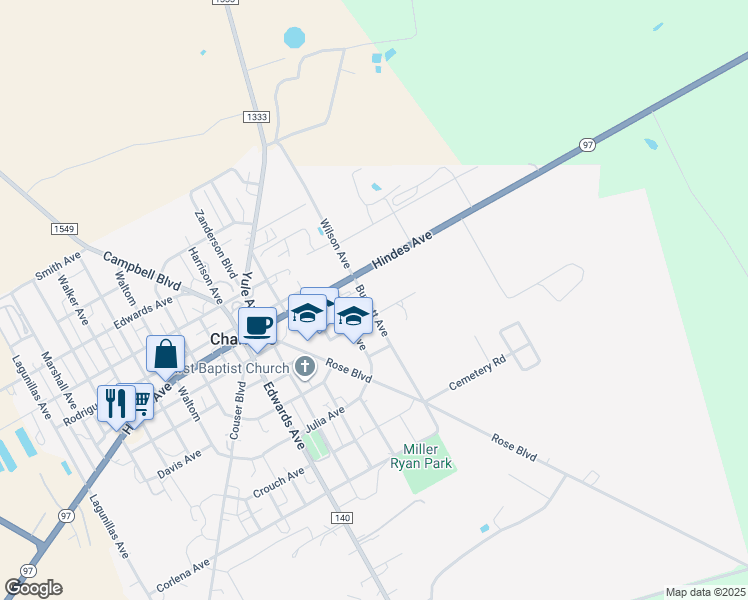 map of restaurants, bars, coffee shops, grocery stores, and more near 69 Watson Avenue in Charlotte