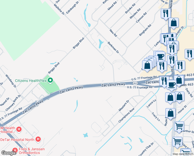 map of restaurants, bars, coffee shops, grocery stores, and more near 1005 Mallette Drive in Victoria