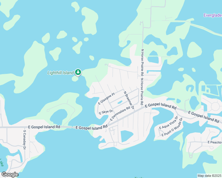 map of restaurants, bars, coffee shops, grocery stores, and more near 127 North Dundee Way in Inverness