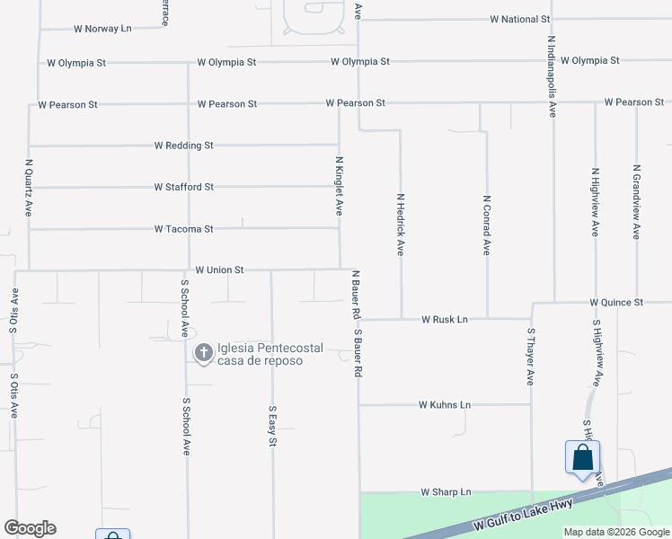 map of restaurants, bars, coffee shops, grocery stores, and more near 1064 West Union Street in Hernando