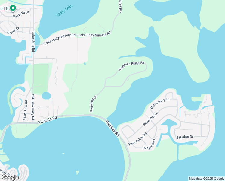 map of restaurants, bars, coffee shops, grocery stores, and more near 5439 Magnolia Ridge Road in Fruitland Park
