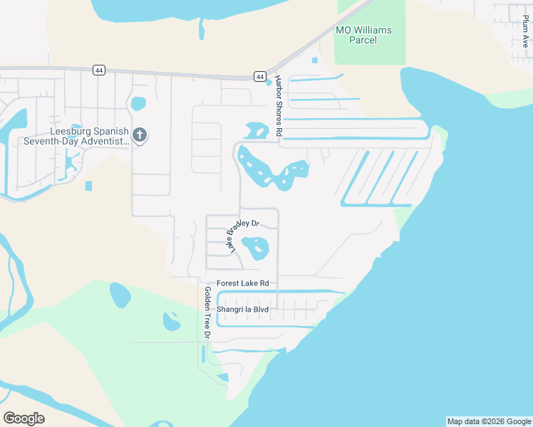 map of restaurants, bars, coffee shops, grocery stores, and more near 35501 Harbor Shores Road in Leesburg