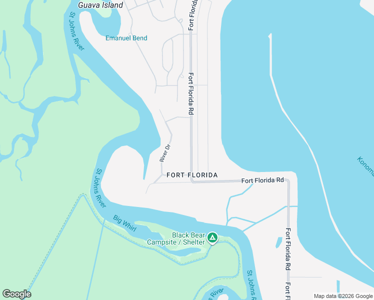 map of restaurants, bars, coffee shops, grocery stores, and more near 462 Fort Florida Road in DeBary