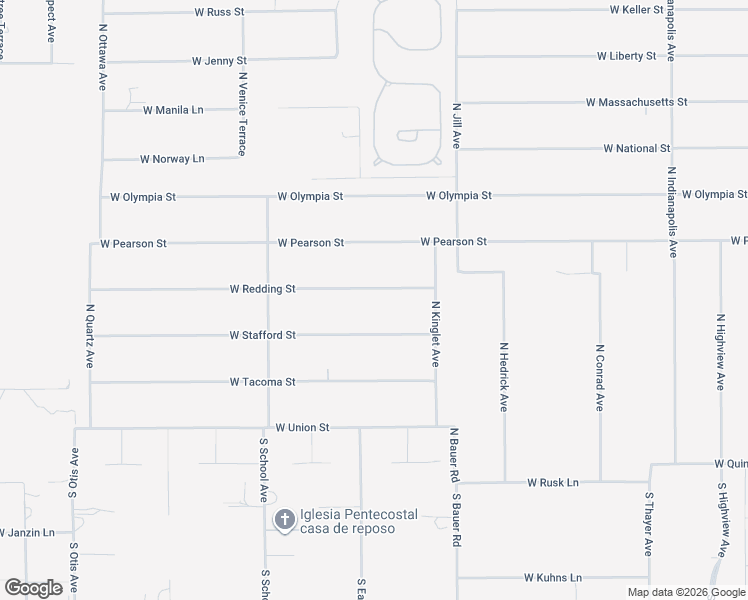 map of restaurants, bars, coffee shops, grocery stores, and more near 1212 West Redding Street in Hernando
